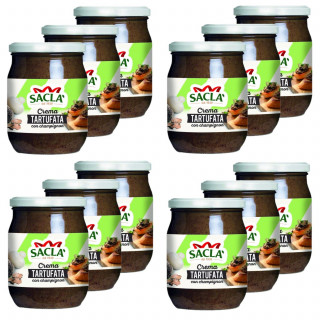 Lot 12x Crème tartufata aux champignons - Pot 500g