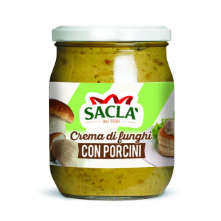 Lot 12x Crème aux cèpes et champignons - Pot 500g