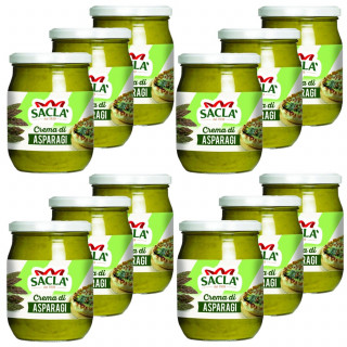 Lot 12x Crème d’asperges - Pot 500g