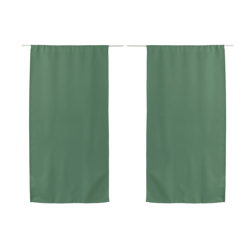 Vitrage occultant REGLISSE - 60 x 120 cm - Argile