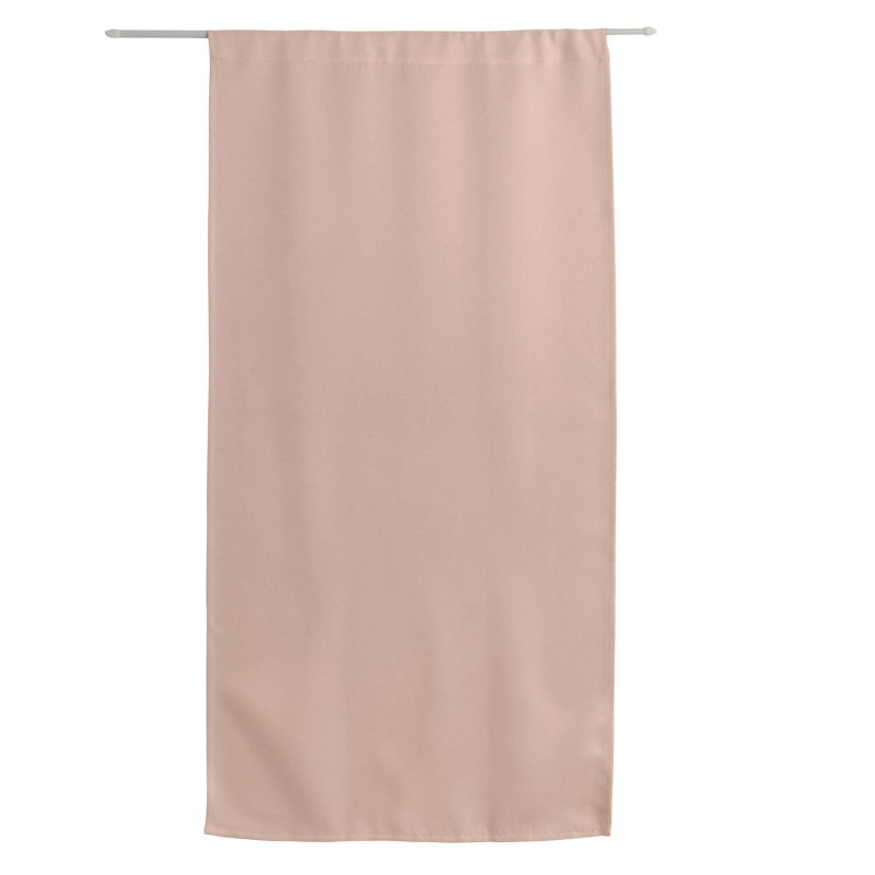 Rideau de porte occultant REGLISSE - 90 x 210 cm - Vieux rose