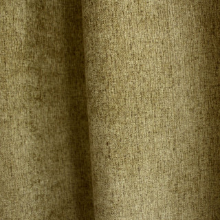 Rideau thermique en velours chenillé avec doublure polaire ALPAGA - 140 x 240 cm - Bronze