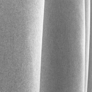 Rideau thermique en velours chenillé avec doublure polaire BLIZZARD - 140 x 240 cm - Gris clair
