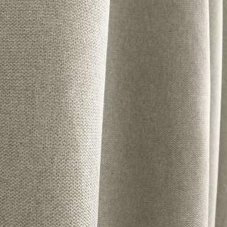 Rideau thermique en velours chenillé avec doublure polaire BLIZZARD - 140 x 240 cm - Naturel