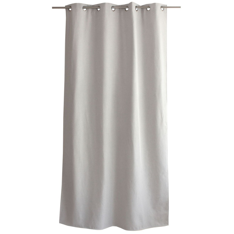 Rideau thermique avec doublure polaire noire FJORD - 140 x 240 cm - Blanc