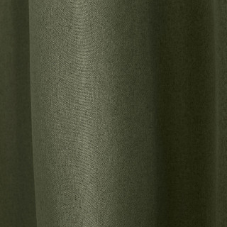 Rideau thermique avec doublure polaire noire FJORD - 140 x 240 cm - Vert gris