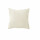 Coussin déhoussable en velours chenillé KAMALA - 40 x 40 cm - Ecru