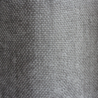 Rideau en velours chenillé KAMALA - 140 x 240 cm - Gris foncé