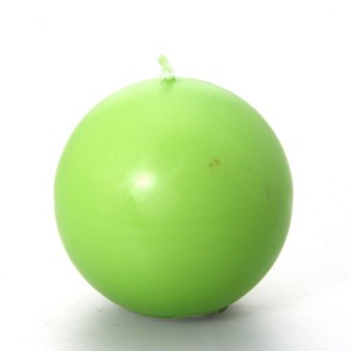 Bougie boule - Diam. 6 cm - Vert