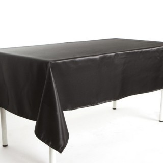 Nappe Satin - 140 x 240 cm - Noir
