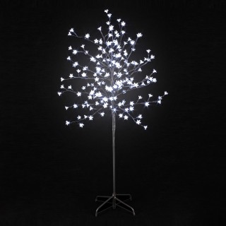 Arbre lumineux décoratif Prunus - 200 LED - Lumière blanche