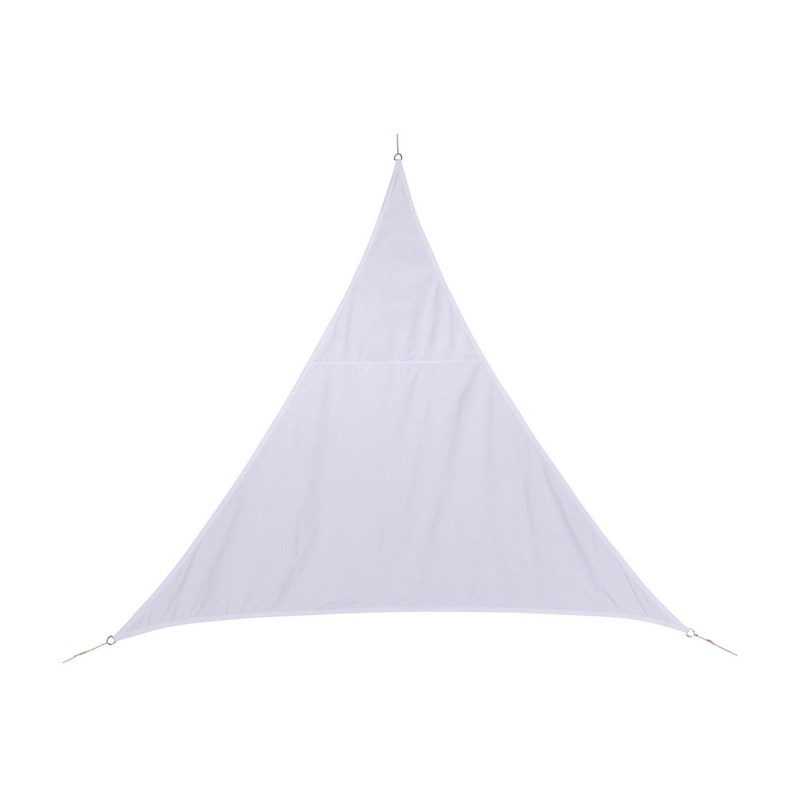 Toile solaire / Voile d'ombrage Curacao - 2 x 2 x 2 m - Blanc