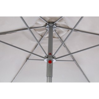Parasol droit Anzio - 2,3 m - Taupe