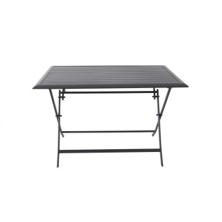 Table pliante rectangulaire Azua - 6 Places - Graphite