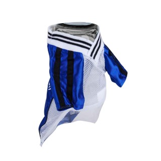 T-shirt pour chien Football - Taille M - Bleu