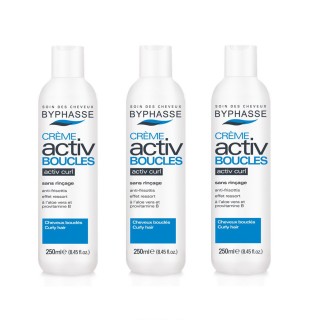 Lot de 3 - Crème nourrissante cheveux Activ Boucles - Cheveux Bouclés - 250 ml