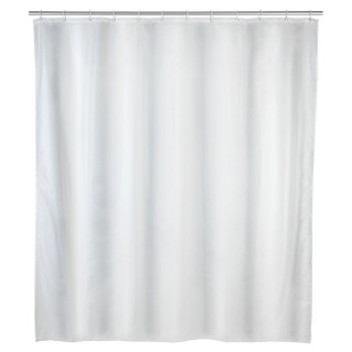 Rideau de douche Uni - PEVA - 120 x 200 cm - Blanc