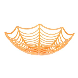 Décoration d'Halloween - Corbeille à fruits - Orange
