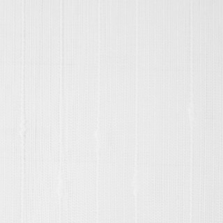 Voilage à rayures - 140 x 240 cm - Blanc