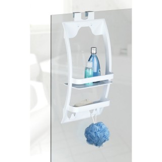 Etagère de douche universelle Urtop - L. 26 x l. 54,5 cm - Blanc