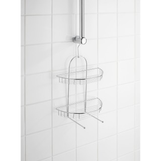 Etagère de douche Kuopio - L. 28 x H. 43 cm - Argent