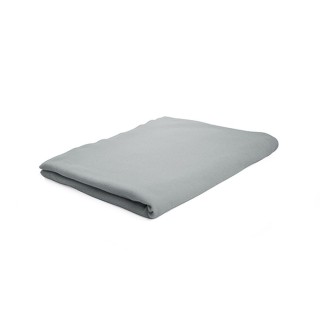 Drap plat Zinc - 100% coton 57 fils - 180 x 290 cm - Gris