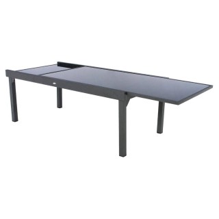 Table de jardin extensible Piazza - 12 Personnes - Gris graphite