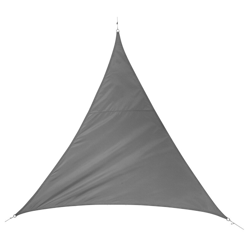 Voile d'ombrage triangulaire Quito - L. 300 cm - Gris ardoise Voile d'ombrage triangulaire Quito - L. 300 cm - Gris ardoise