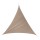 Voile d'ombrage triangulaire Quito - L. 400 cm - Taupe