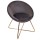 Fauteuil de salon en velours Karl - Gris