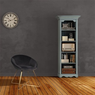 Fauteuil de salon en velours Karl - Gris
