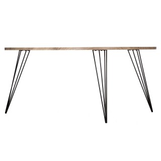 Table basse design Neile - L. 97 x H. 50 cm - Noir