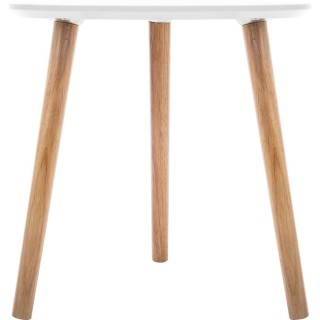 3 Tables d'appoint Mileo - Blanc