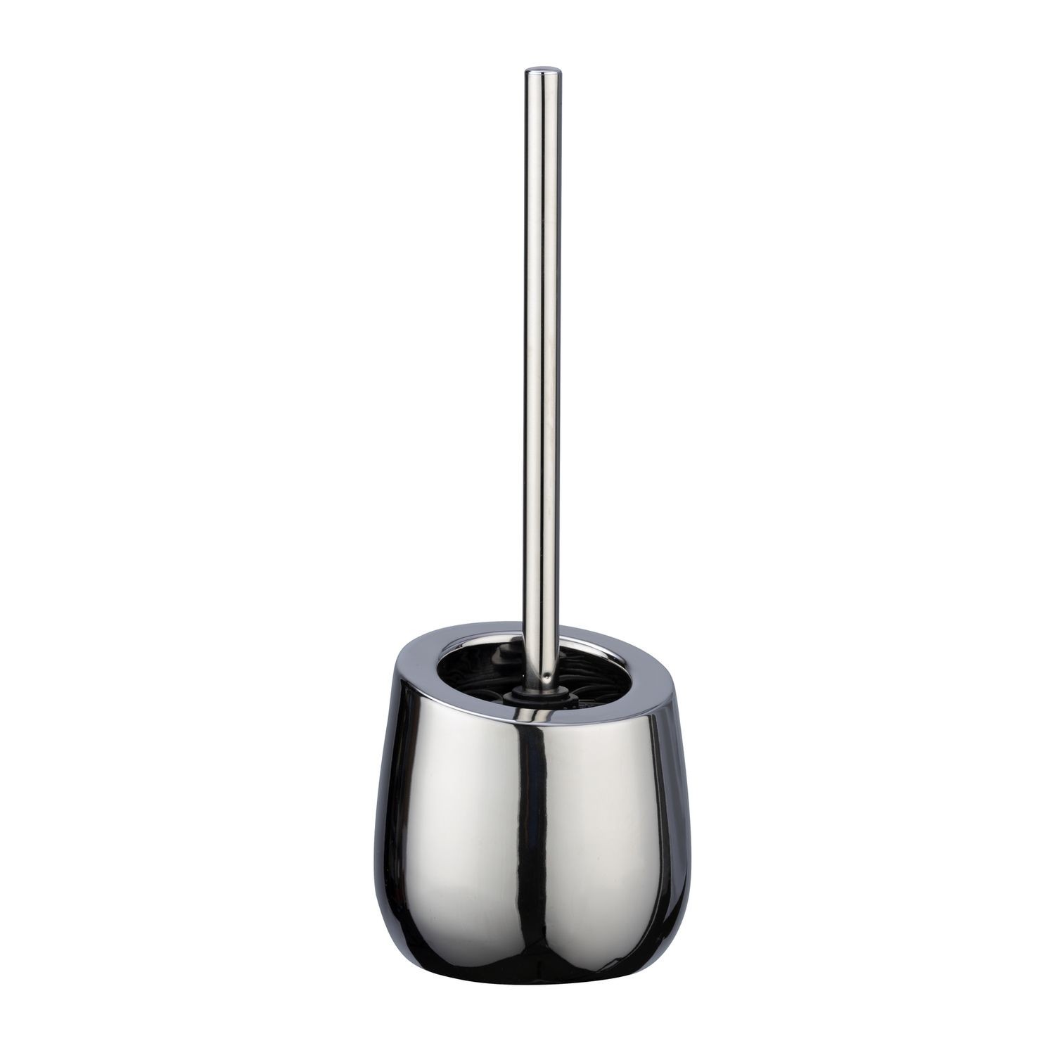 Brosse Wc Design Badi Argent Chrome Toilinux