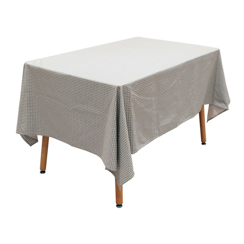 Nappe rectangulaire vintage Little Market - L. 240 x l. 140 cm - Blanc