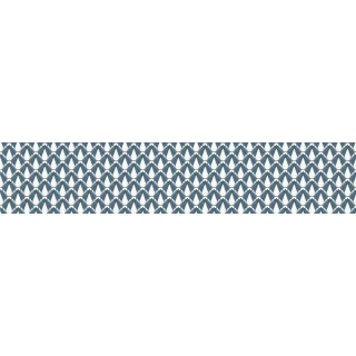 Crédence adhésive scandinave en PVC Déco - L. 200 x l. 40 cm - Bleu