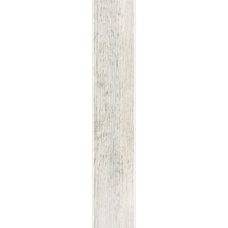 Contremarche adhésive en PVC imitation Bois - L. 100 x l. 17 cm - Blanc