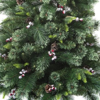 Sapin de Noël artificiel Wyoming - H. 180 cm - Vert