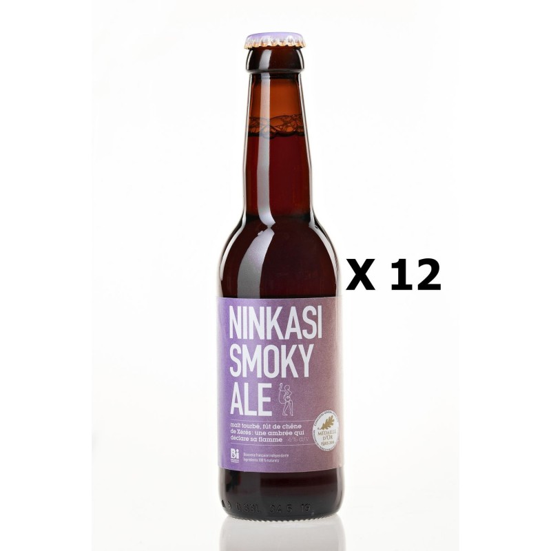 Lot 12x33cl - Bière Ninkasi Smoky Ale