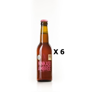 Lot 6x33cl -Bière Ninkasi Ambrée