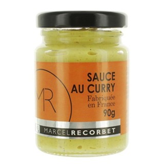Sauce au curry - Fabriquée en France - MR -  pot 90g