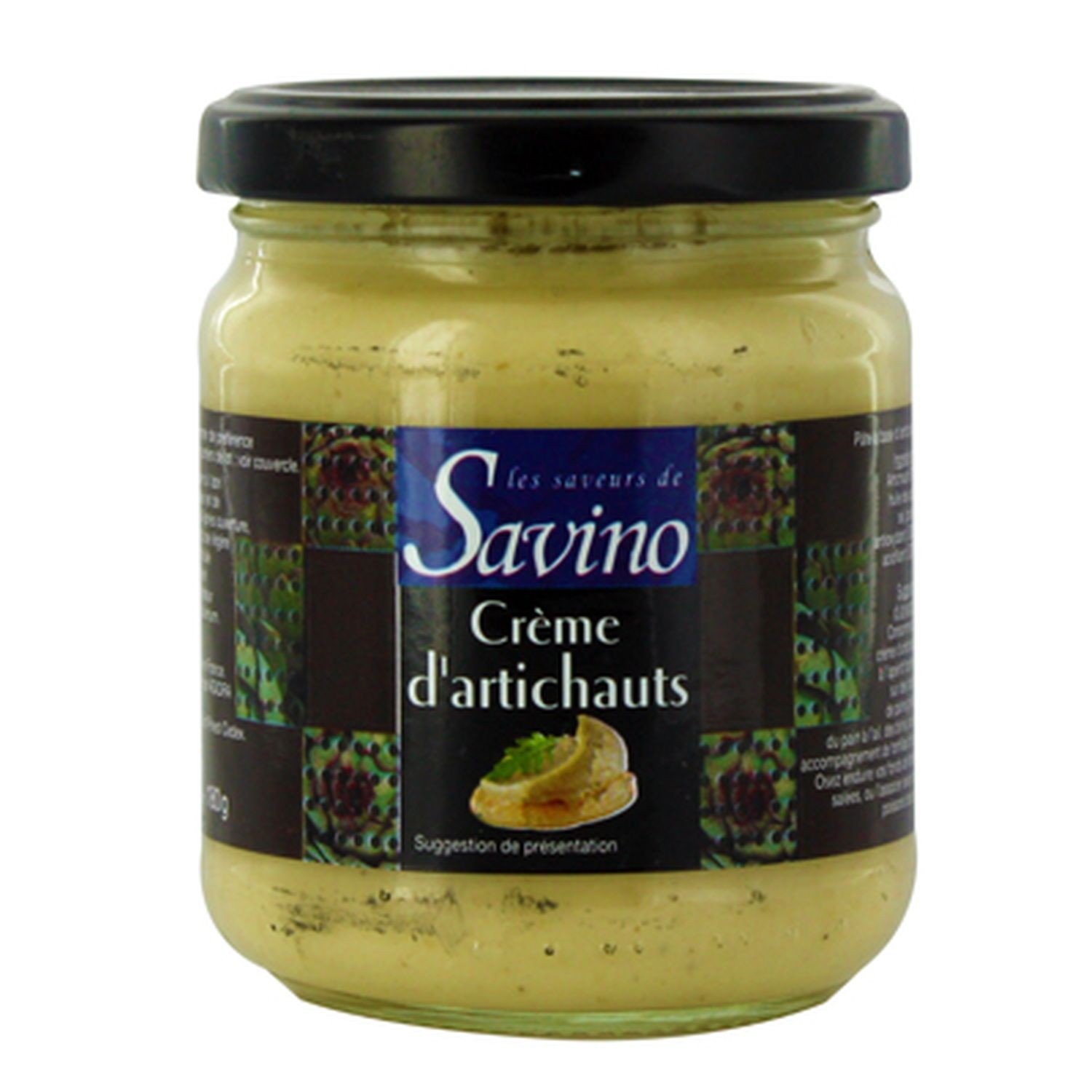 Creme D Artichauts Recette Du Sud Les Saveurs De Savino Pot 180g Toilinux