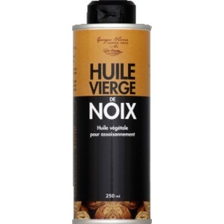 Huile vierge de noix  - Georges Nivier - Auvergne - bouteille 250ml