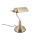 Lampe de bureau design Bank - H. 34 cm - Doré