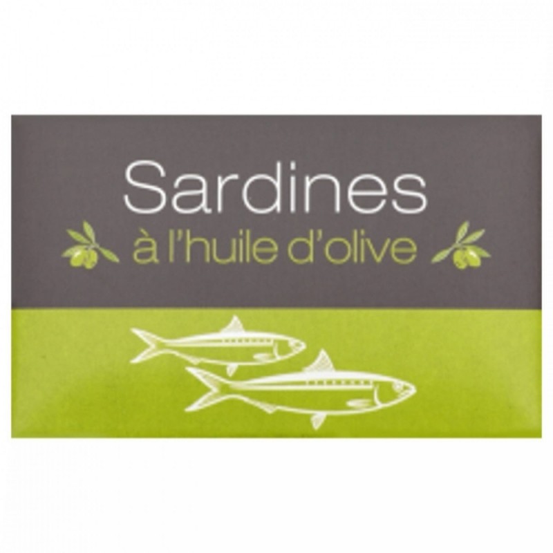 Sardines à l'huile olive - Maroc - conserve 125g