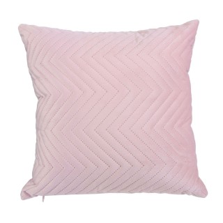 Coussin design géométrique Blush - L. 40 x l. 40 cm - Rose