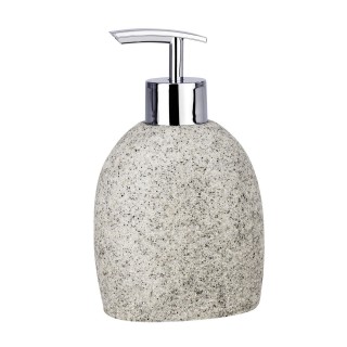 Distributeur de savon design nature Puro - Gris clair