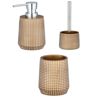 Set d'accessoires de salle de bain design Ohrid - Doré