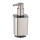 Distributeur de savon carré design Auron - Argent chromé