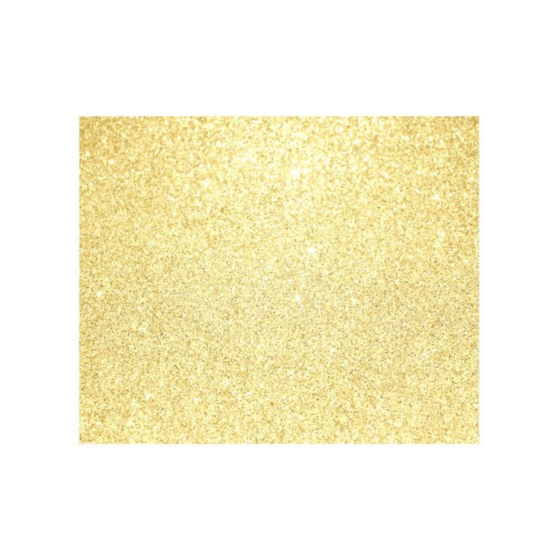 Adhésif décoratif paillette doré - 150 x 45cm